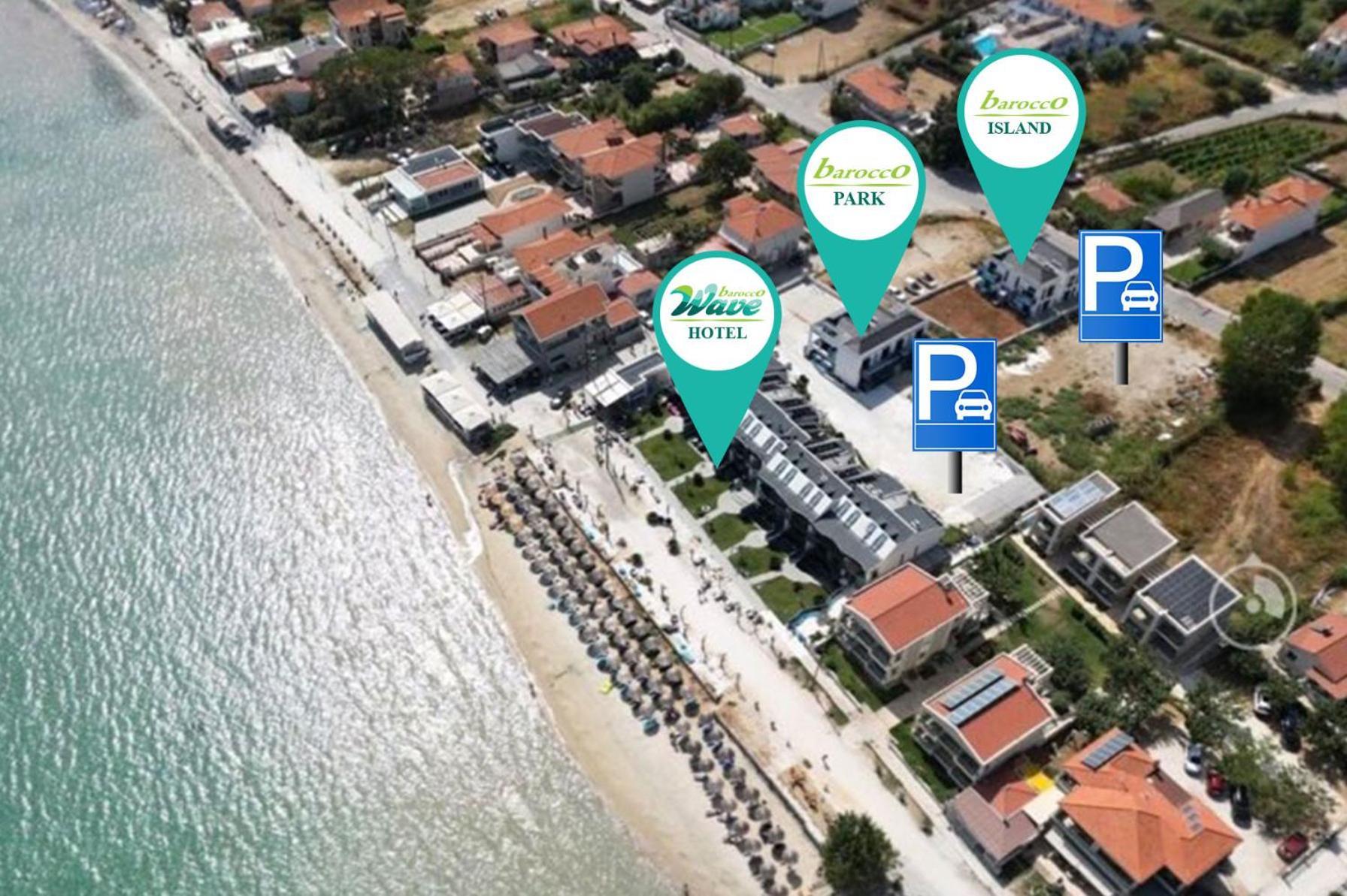 Barocco Wave Hotel Skala Potamia  Zewnętrze zdjęcie